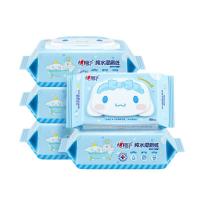 心相印（Mind Act Upon Mind） 湿厕纸 大耳狗款 XCY080+P2 80片/包*5包 (单位:箱) 白色