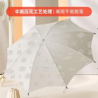 费雪（Fisher-Price） 三折手动压花晴雨伞 FP-Y009 54cm*8k 50把/箱 (单位:把) 银河灰