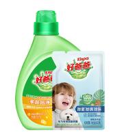 好爸爸 亲肤倍净两件套 洗衣液 亲肤倍净洗衣液1.05kg+除螨除菌除味亲肤液500g 4套/箱 (单位:套)