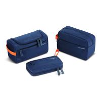 新秀丽（Samsonite） 旅行洗漱包 三件套 大号盥洗包：245x140x125 mm 中号盥洗包：235x150x110mm 小号盥洗包：215x40x120mm (单位:套) 蓝色