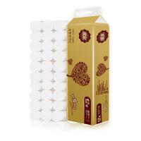 漫花 无芯卷纸 原生木浆 无香型 11.8*13.4cm*12卷 (单位:提)