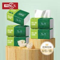 思景 软包抽纸 邮乐优选 yx-sj-985-5 127mm*190mm/张 3层 90抽*6包 20提/箱 (单位:提) 白色
