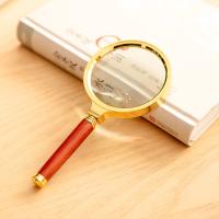 得力（deli） 9097 放大镜 直径70mm 金色 (单位:个)