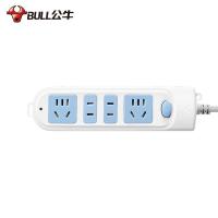 公牛（BULL） GN-607 新国标插座 4位总控(单位：个) 3米 白色