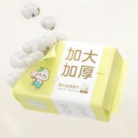 全棉时代 PPJ23700035 加厚奶黄包棉柔巾 145mm*200mm 70抽/包 6包/提 (单位: 提)