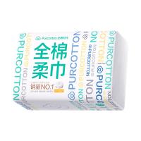 全棉时代 PPJ22700031 全棉棉柔巾 M码 15*20CM 100抽/包 (单位: 包)