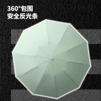 美度（MAYDU） M3362 三折晴雨伞 58.5cm*10K/105cm（单位：把）雅致黑色