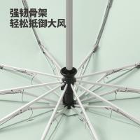 美度（MAYDU） M3362 三折晴雨伞 58.5cm*10K/105cm（单位：把）雅致黑色