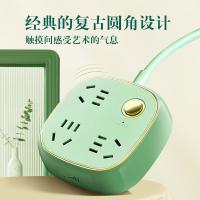 公牛（BULL） GN-R6030 复古插座 1.5米(单位：个) 3位总控 青瓷绿