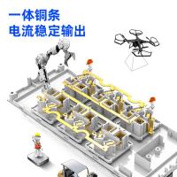 得力（deli） 18284-03 USB插座 3USB接口+6组合孔 带保护门 3米 (单位:个)
