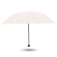 天堂伞 33631E 银杏飞舞晴雨伞 57cm*8骨（单位：把) 甘酪白 两款图案随机发货