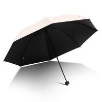 天堂伞 33631E 银杏飞舞晴雨伞 57cm*8骨（单位：把) 甘酪白 两款图案随机发货