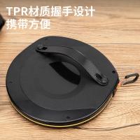 得力（deli）8219 皮卷尺50m*13mm（单位：把）黑