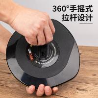 得力（deli）8219 皮卷尺50m*13mm（单位：把）黑