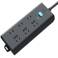 公牛（BULL） GN-H5330 插线板 总控6位(3位五孔+3位两孔) 3米  (单位：个 )黑色