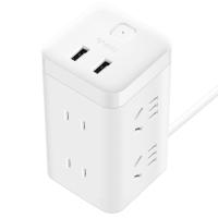 公牛（BULL） GN-UU2126 大魔方智能USB插座 总控6位(4位五孔+2位两孔)+2USB 3米  (单位：个 )