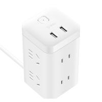 公牛（BULL） GN-UU2126 大魔方智能USB插座 总控6位(4位五孔+2位两孔)+2USB 3米  (单位：个 )