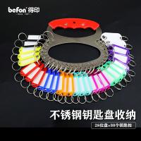 得印（befon） 7430 金属钥匙盘 28位 （单位:套）