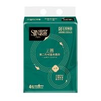 思景 SJ-3365 S4抽取式纸面巾 4包/提（单位：提）白色
