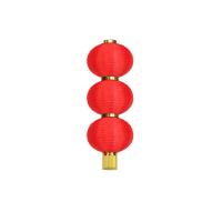 墨斗鱼 0451 灯笼 10寸3连串(单位：串) 大红