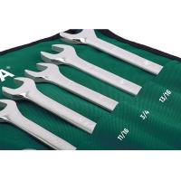 世达（SATA） 09021 英制全抛光两用扳手组套 11件套  (单位：套 )