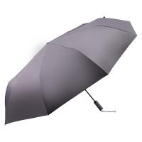 艾逸瑶选 YS-1846 10骨加厚黑胶超大全自动晴雨伞 70cm*10K 灰色 (单位:把)