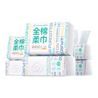 全棉时代 PPJ22700032 全棉柔巾45g平纹 100抽/包  6包/袋 (单位:袋)