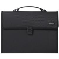 金得利 KF412TL 13格针织纹风琴包 A4(单位：个) 黑色