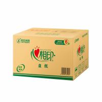心相印（Mind Act Upon Mind） JP003 三层珍宝纸卫生卷纸 180米*3层*6卷 白色（单位：箱）