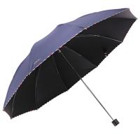 天堂 3311E深藏青 三折晴雨伞 64cm*10K 深藏青（单位：把）