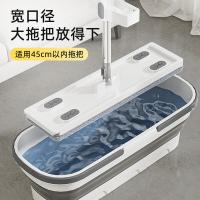 家杰优品 JJ-PB118 免洗平板拖把+折叠水桶 1拖把+1桶+2拖布(单位：套)