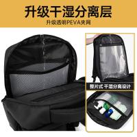 维多利亚旅行者（VICTORIATOURIST） V9066 双肩电脑包 31*20*45cm(单位：个) USB充电口 矅石黑