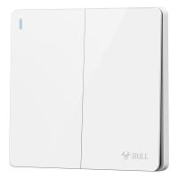 公牛（BULL）G12K211 G12系列86型墙壁开关 二开单控(单位：个)颜色随机