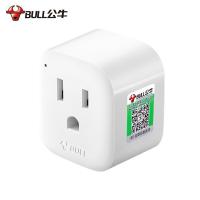 公牛（BULL） GN-L01CA 转换器 国标转美标（单位：个）白色