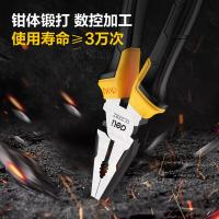 得力（deli） DL2008Z 铬钒钢老虎钳子 8英寸 200mm（单位：把)