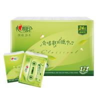 心相印（Mind Act Upon Mind） C3624茶语丝享 超迷你 纸巾 4层6片*24包/提 新旧包装随机 （单位:提）