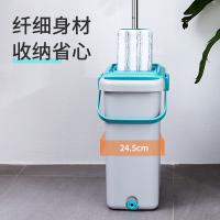 美丽雅（MARYYA） 平板大号一刷净 拖把 38cm共2拖布 蓝灰色（单位：套）