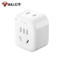 公牛（BULL） GN-L01A 美标转换器 一转二（单位：个）白色