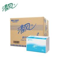 清风 B913AC  抽取式洗手间商用原木擦手纸 1层 200抽/包 20包/箱 ( 单位 :箱)