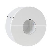 心相印（Mind Act Upon Mind） ZB010 大卷纸 120mm*92mm/节    12卷/箱  (单位：箱 )新老包装随机发货