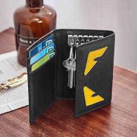 波斯丹顿（BOSTANTEN） B7173061 男士小怪兽牛皮锁匙包 宽:11.5cm高:7.6cm厚:2cm  (单位：个 )黑色