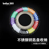 得印（befon） 7461 金属钥匙盘 58位 （单位:套）