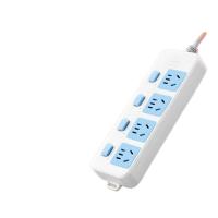 公牛（BULL） GN-315 插排 分控4位 1.8米（单位：个）蓝白