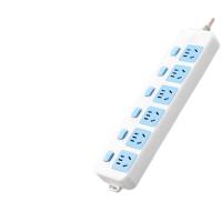 公牛（BULL） GN-317 插排 分控6位 1.8米（单位：个）蓝白