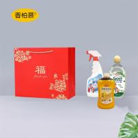 香柏慕 去渍护色 家庭清洁组合 内衣洗衣液500ml+油污清洁剂500ml+地板清洁剂500ml(单位：套)