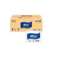 心相印（Mind Act Upon Mind） CS001 擦手纸 单层三折 225mm*215mm 200抽/包  (单位：箱 )