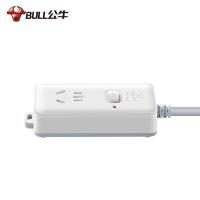 公牛（BULL） GN-104D 大功率插排 总控1位 1.8米（单位：个）白色