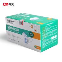 CM朝美 一次性医用外科口罩 独立包装耳挂式 F-Y1-A型 50只/盒 (单位:盒) 蓝色