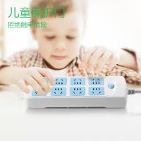 公牛（BULL） GN-604 插座 8位总控 3米（单位：个）白色 新旧产品外观随机发货