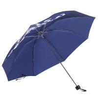 天堂 34208E A-TIMES系列素色时尚雨伞 57cm*8K 藏青色 (单位:把)